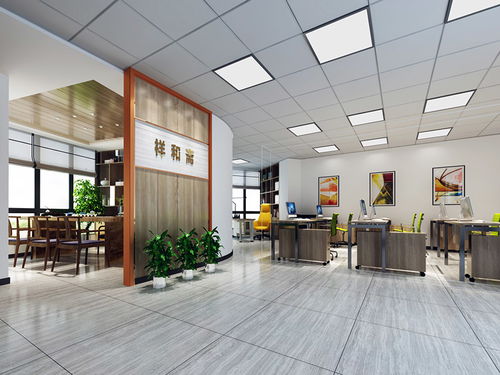 南城区117㎡律师事务所办公空间 集景设计如何以现代风铸就专业与高效的经理办公室